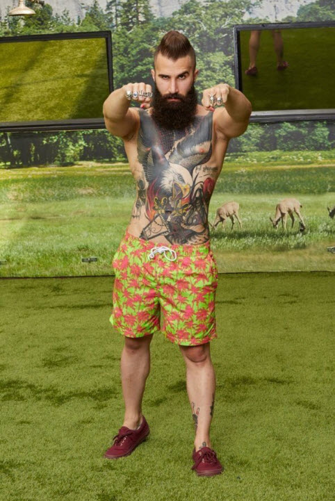Paul Abrahamian Big Brother Swimsuit